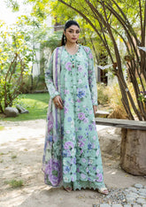 3-PC Unstitched Digital Printed Lawn By Elaf | GARDENELLE
